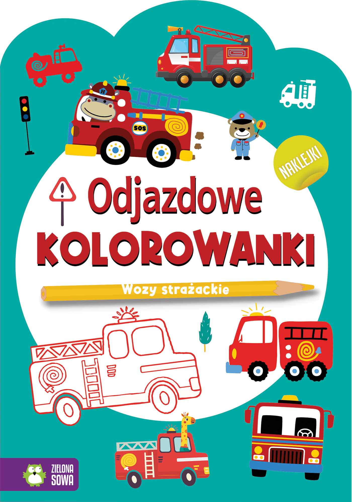 Image of Odjazdowe kolorowanki Wozy strażackie