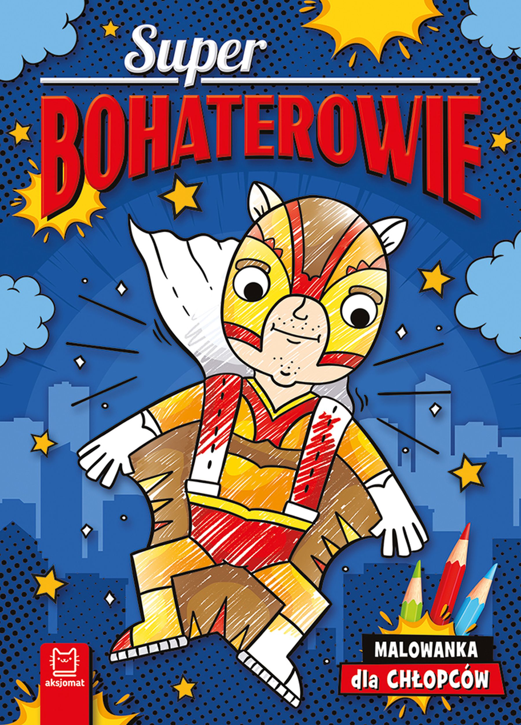 Image of Superbohaterowie. Malowanka dla chłopców