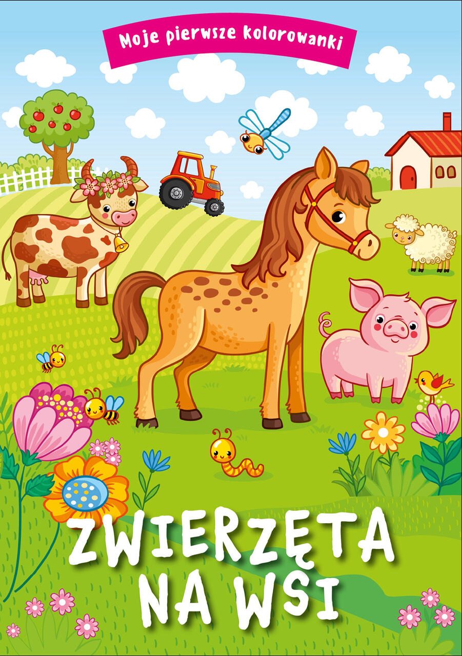 Image of Moje pierwsze kolorowanki. Zwierzęta na wsi