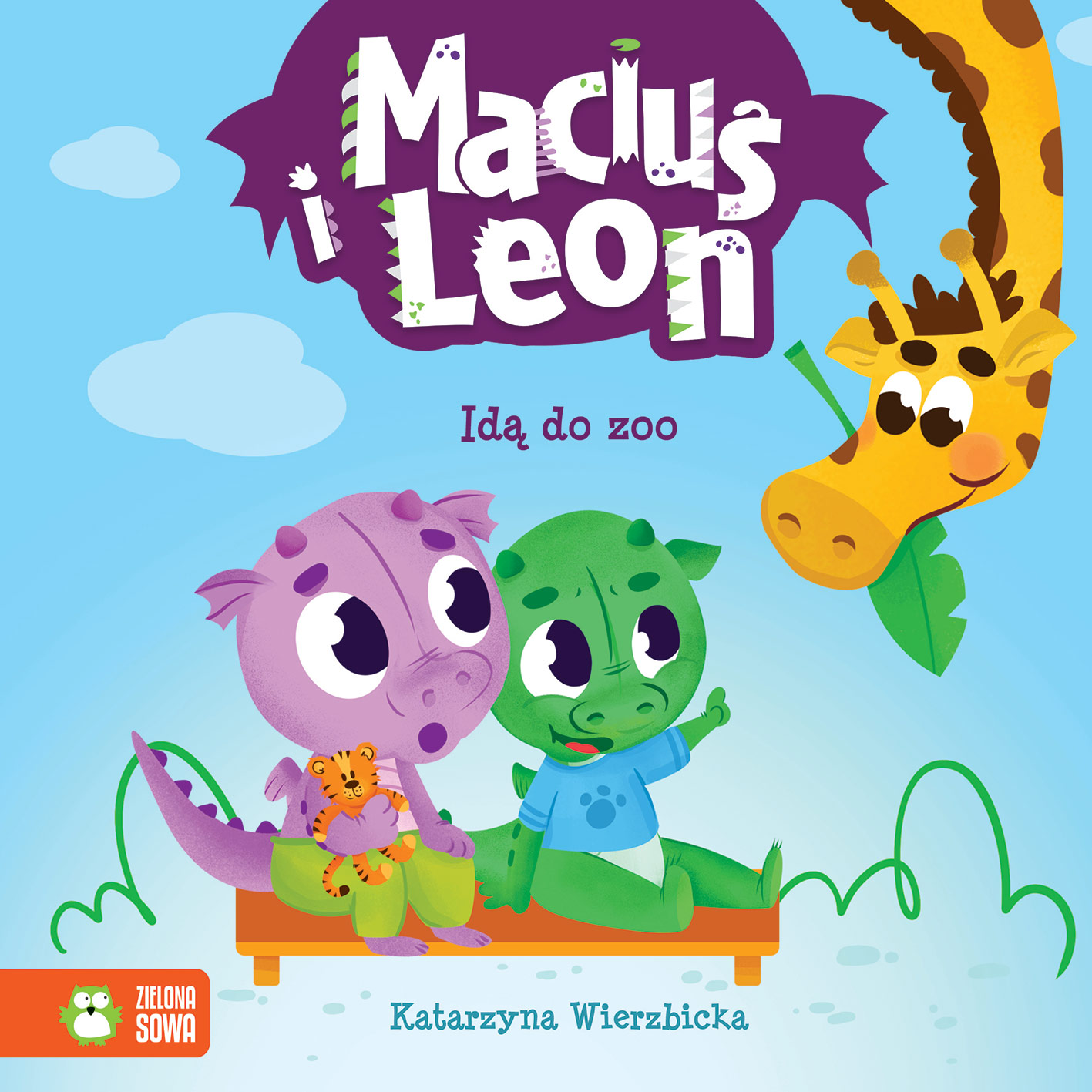 Image of Maciuś i Leon idą do zoo. Maciuś i Leon