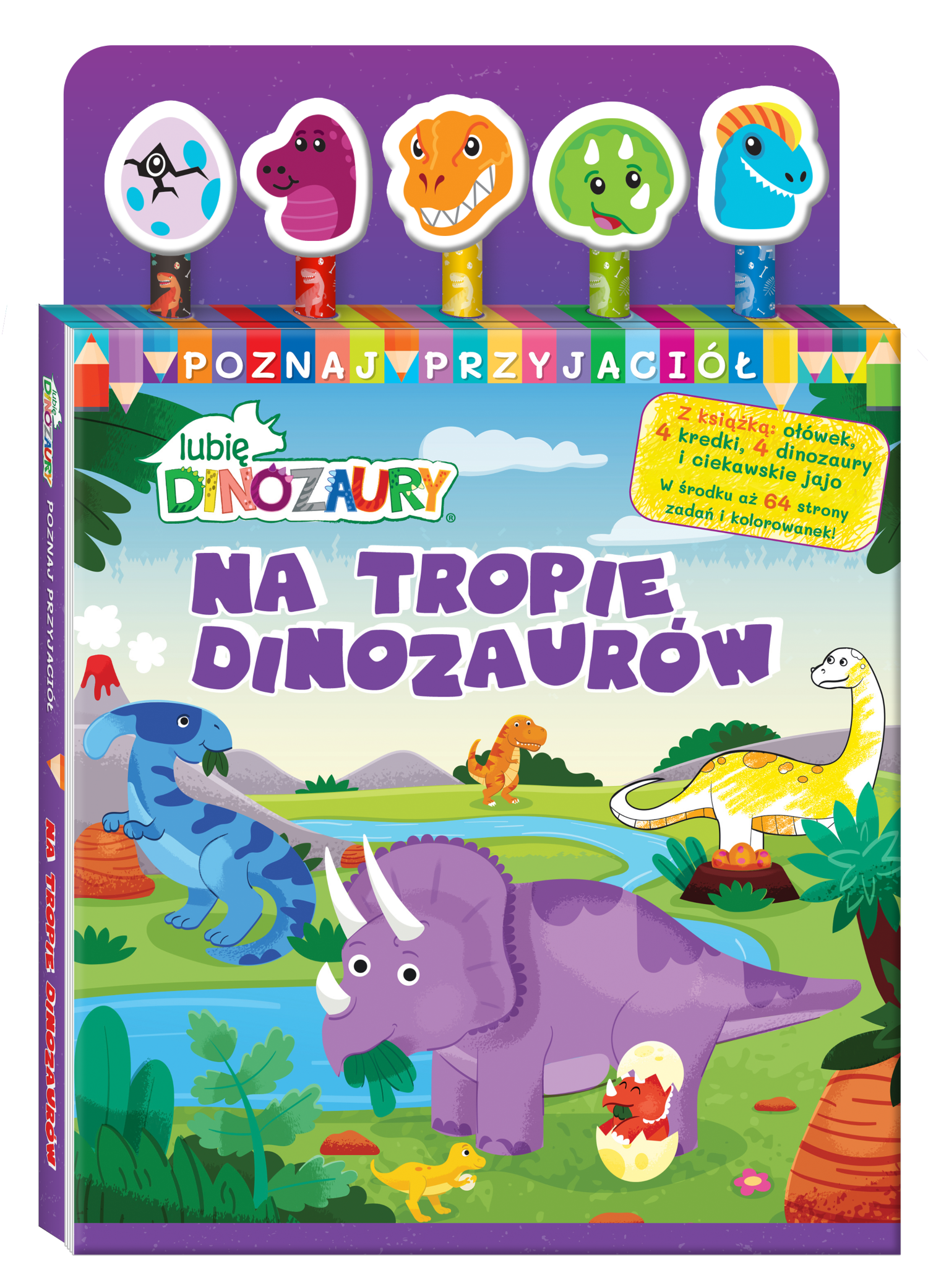 Image of Na tropie dinozaurów. Lubię Dinozaury. Poznaj przyjaciół