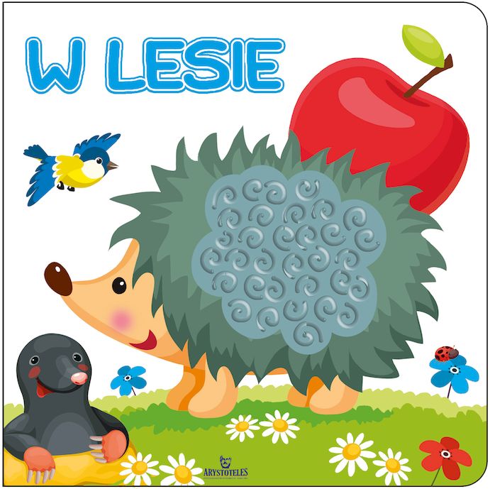 Image of W lesie. Książeczka sensoryczna
