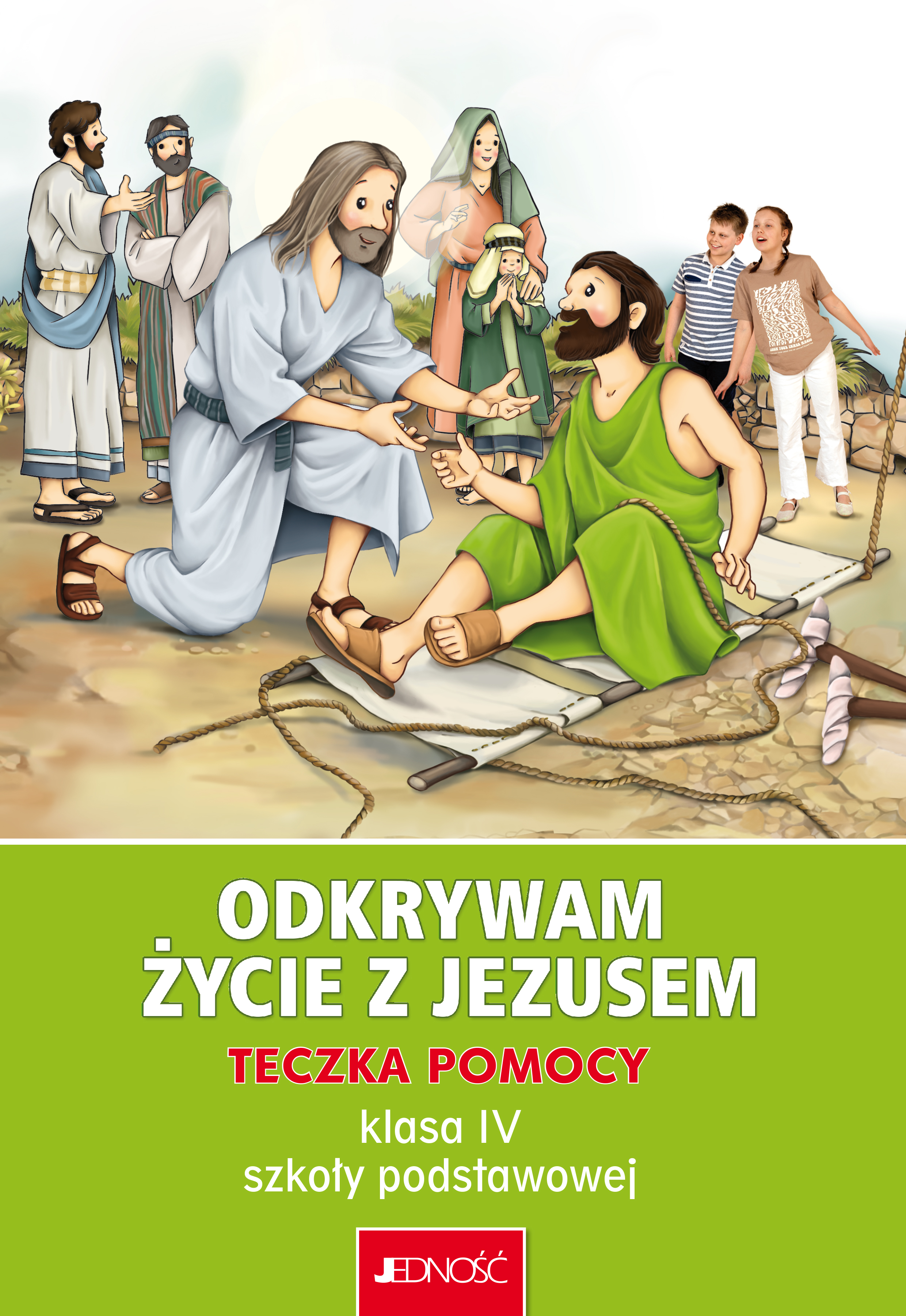Image of Odkrywam życie z Jezusem. Teczka pomocy dla klasy 4 szkoły podstawowej