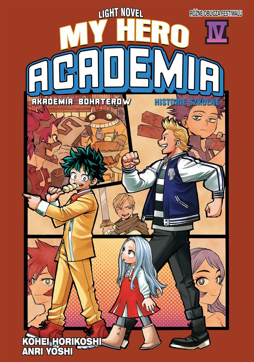 Image of My Hero Academia. Light Novel historie szkolne. Tom 4
