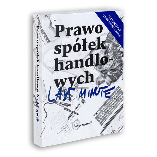 Image of Prawo spółek handlowych. Last Minute 2022