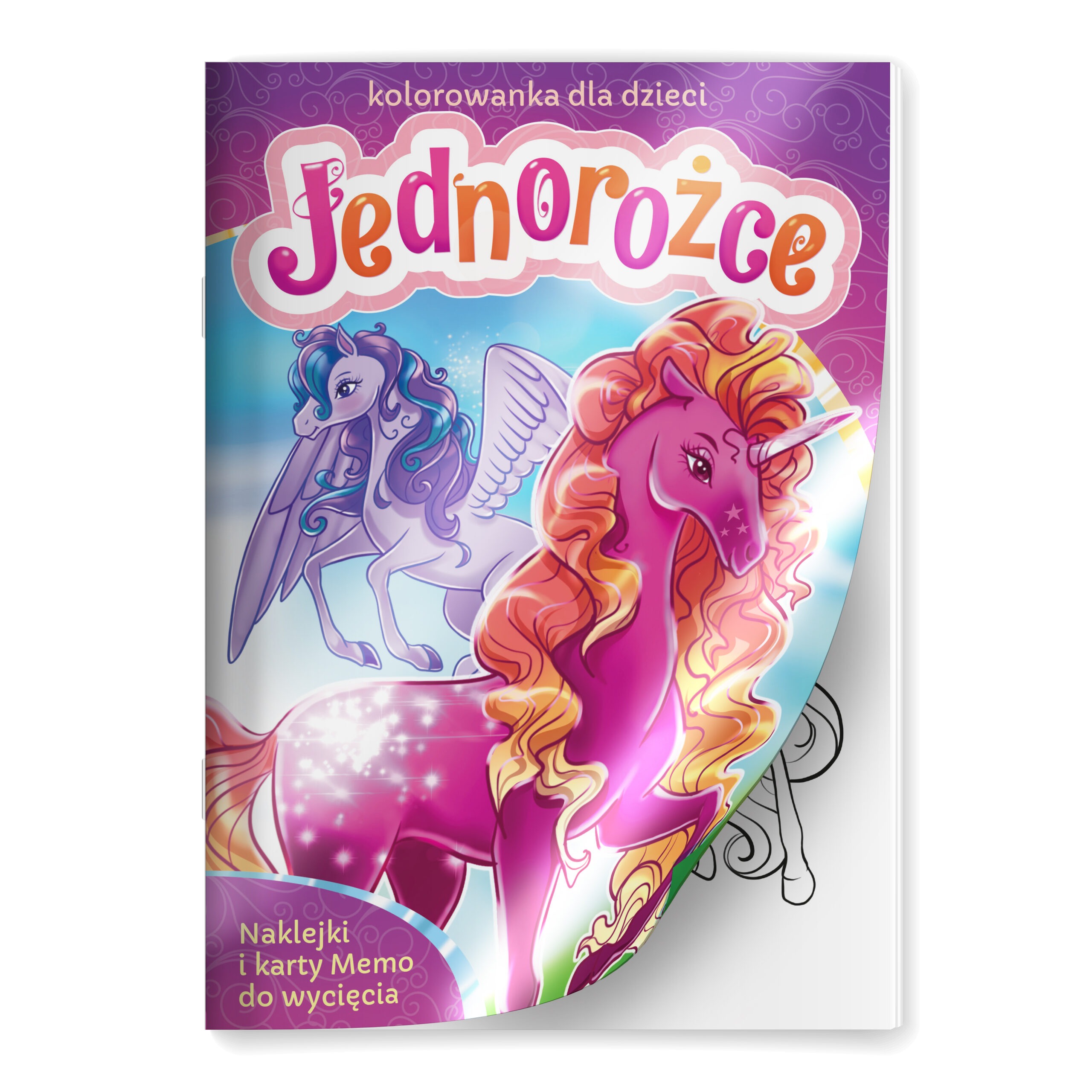 Image of Jednorożce. Kolorowanka dla dzieci