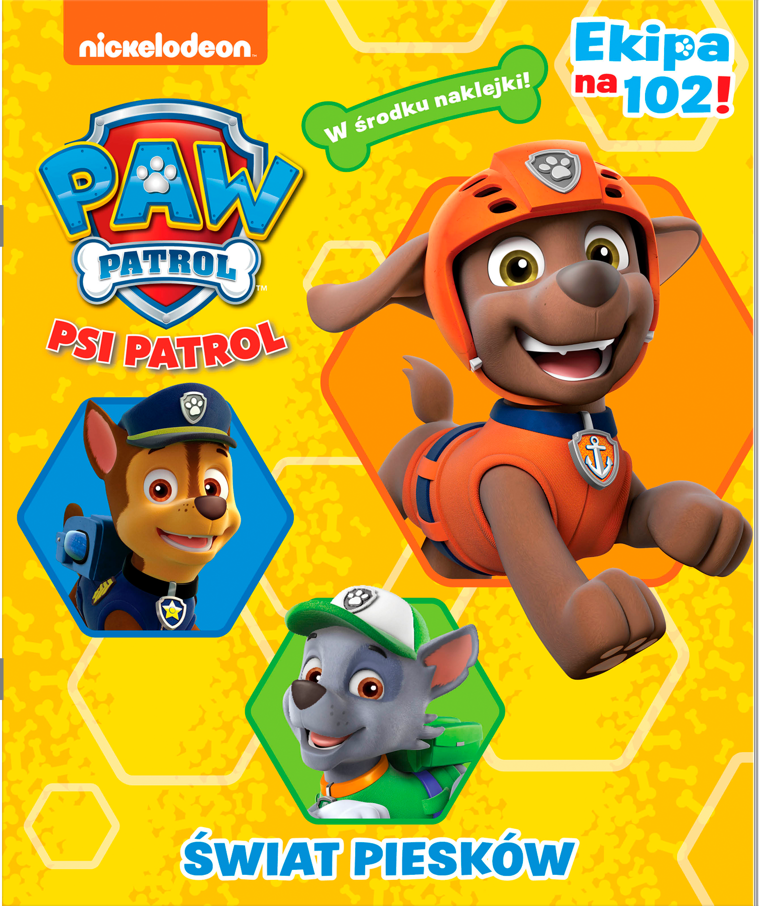 Image of Świat piesków. Psi Patrol. Activity z naklejkami