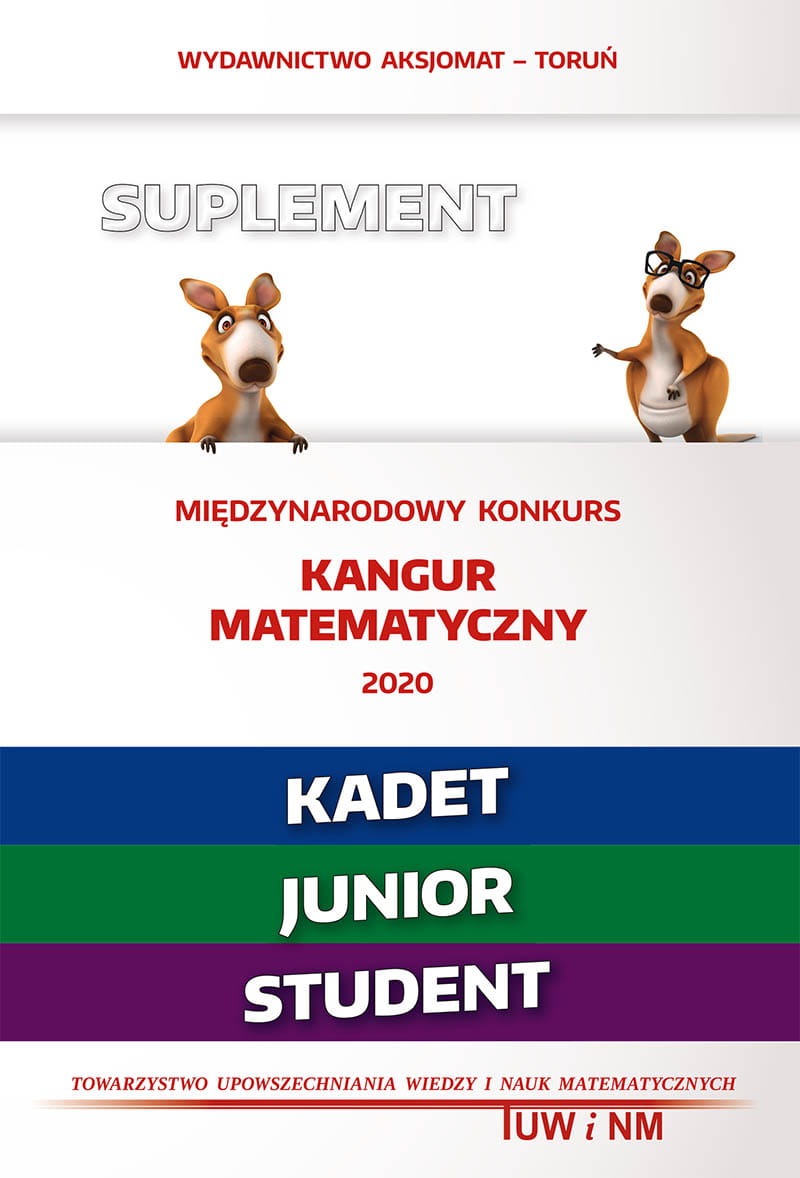 Image of Matematyka z wesołym kangurem 2020 Kangur 7