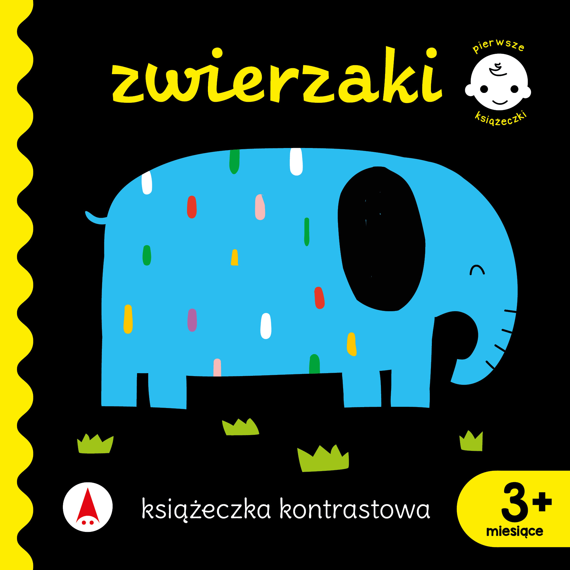 Image of Zwierzaki. Książeczka kontrastowa. Pierwsze książeczki