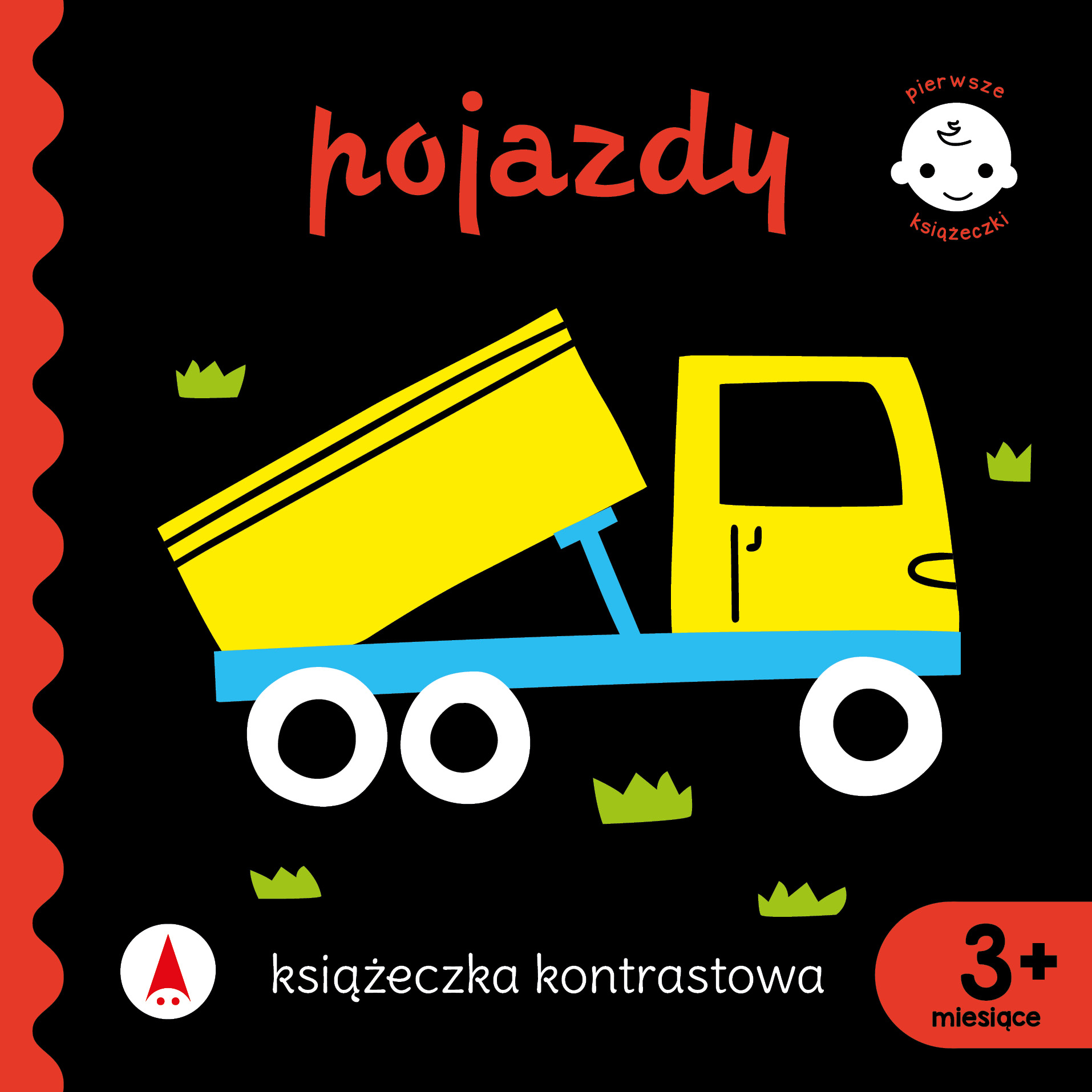 Image of Pojazdy. Książeczka kontrastowa. Pierwsze książeczki