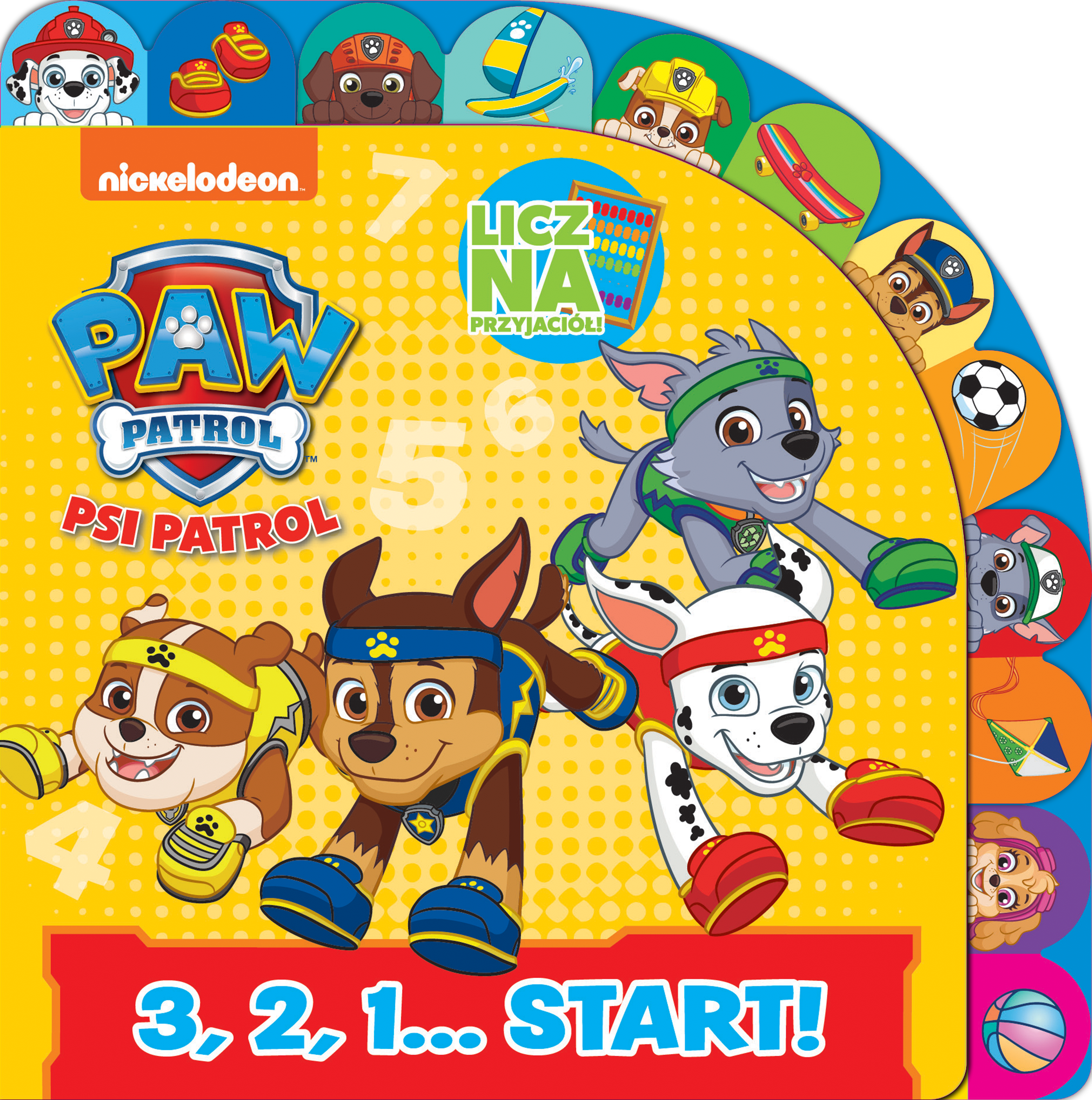 Image of 3, 2, 1… start. Licz na Przyjaciół. Psi Patrol