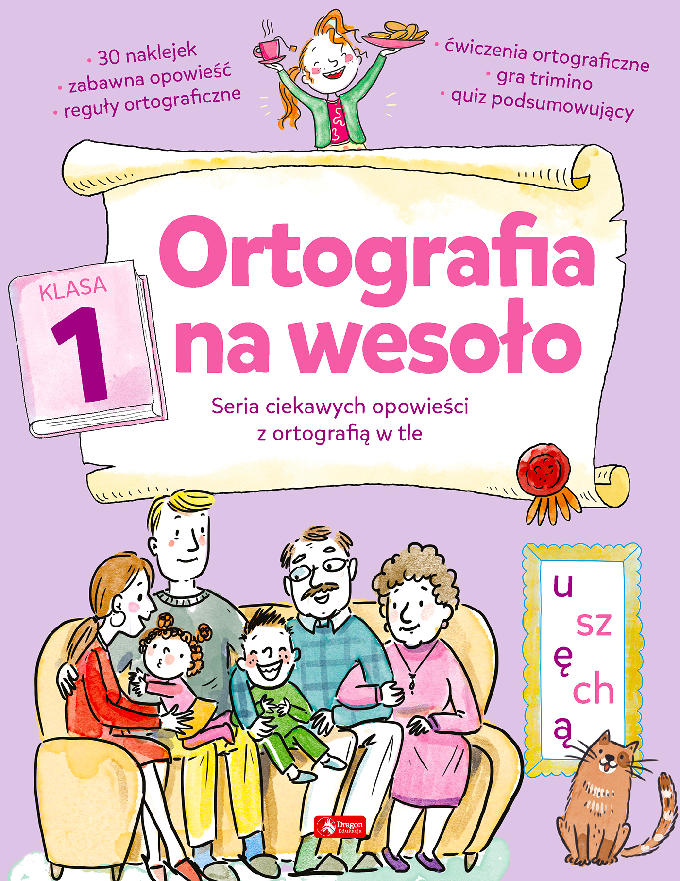Image of Ortografia na wesoło. Klasa 1