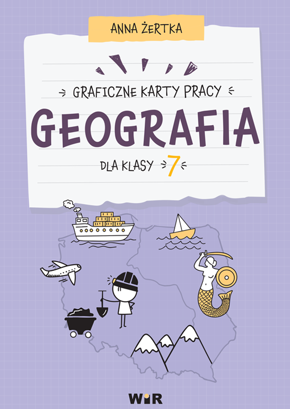 Image of Geografia Graficzne karty pracy dla klasy 7