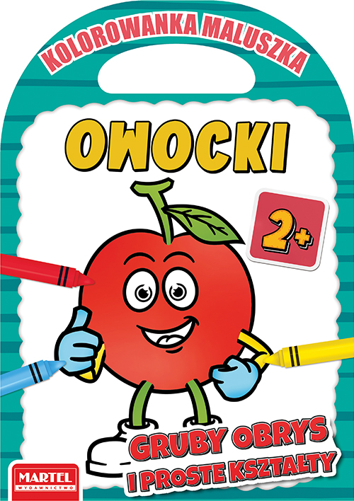 Image of Owocki. Kolorowanka maluszka