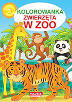 Image of Zwierzęta w zoo kolorowanka