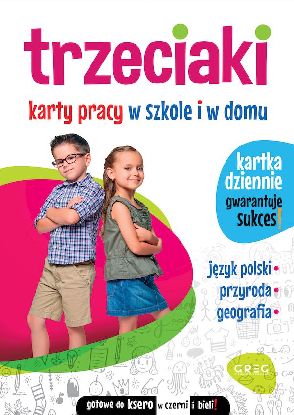 Image of Trzeciaki. Karty pracy w szkole i w domu