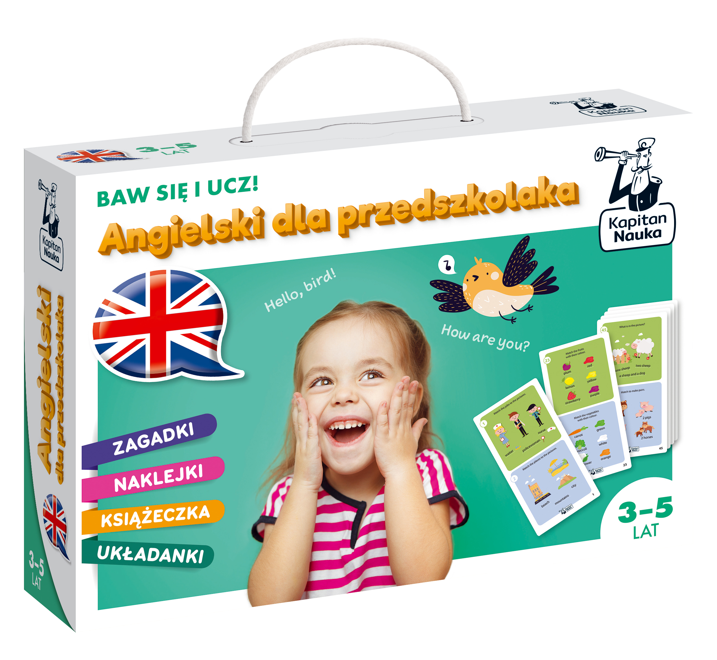 Image of Baw się i ucz! Angielski dla przedszkolaka. Baw się i ucz!