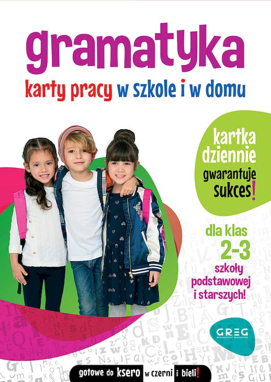 Image of Gramatyka. Karty pracy w szkole i w domu. Klasy 2-3