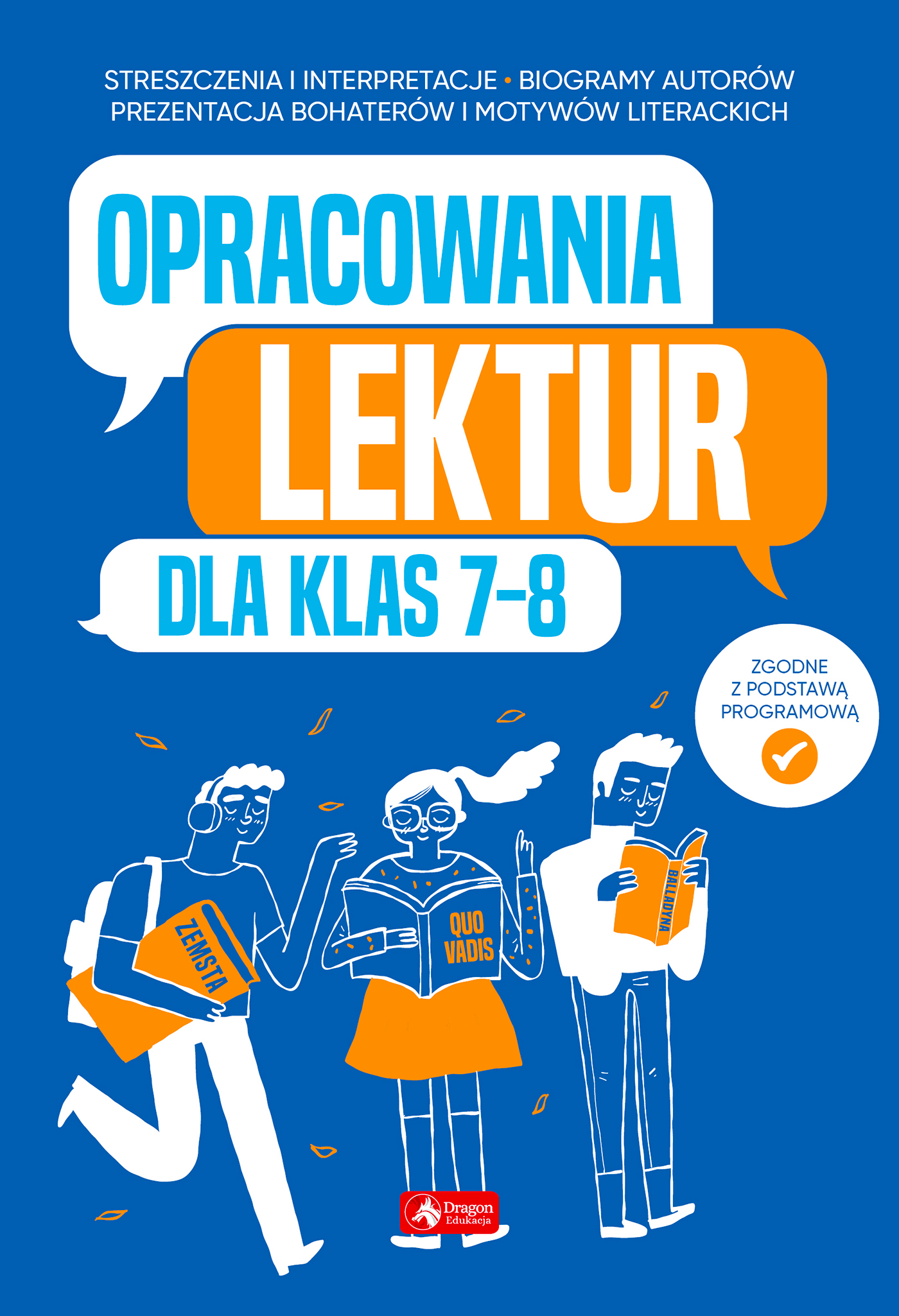 Image of Opracowania lektur dla klas 7-8
