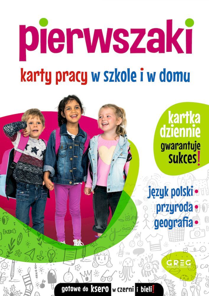 Image of Pierwszaki. Karty pracy w szkole i w domu