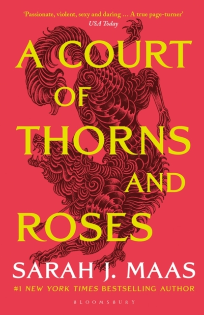 Image of A Court of Thorns and Roses wer. angielska