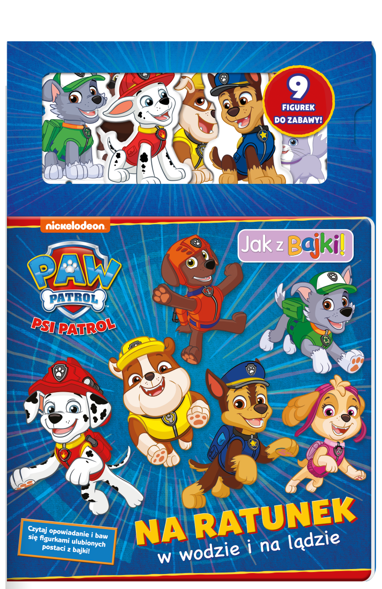Image of Na ratunek w wodzie i na lądzie. Psi Patrol. Jak z bajki
