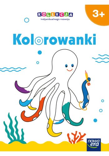 Image of Wychowanie przedszkolne KOLEKCJA INDYWIDUALNEGO ROZWOJU 3+ Kolorowanki