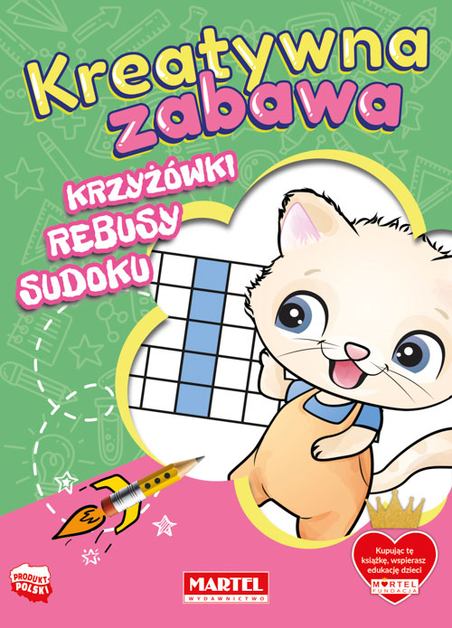 Image of Krzyżówki, rebusy, sudoku. Kreatywna zabawa