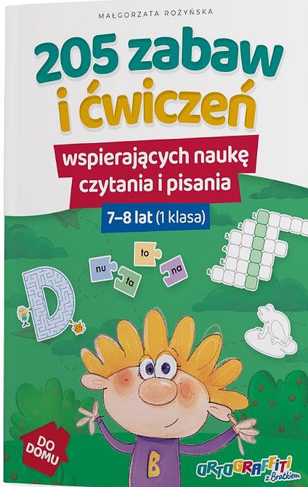 Image of 205 zabaw i ćwiczeń wspierających naukę czytania i pisania dla klasa I