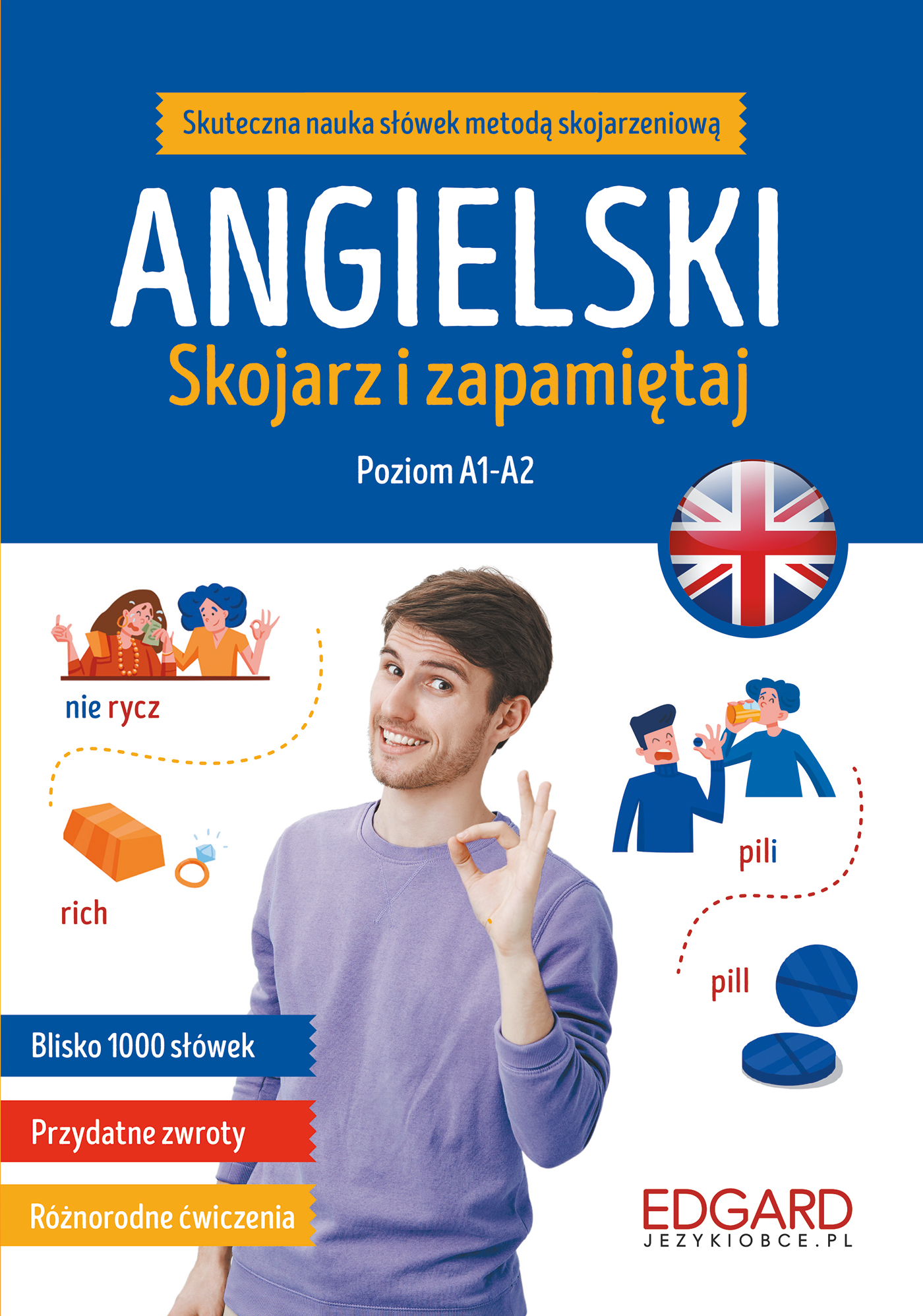 Image of Angielski. Skojarz i zapamiętaj