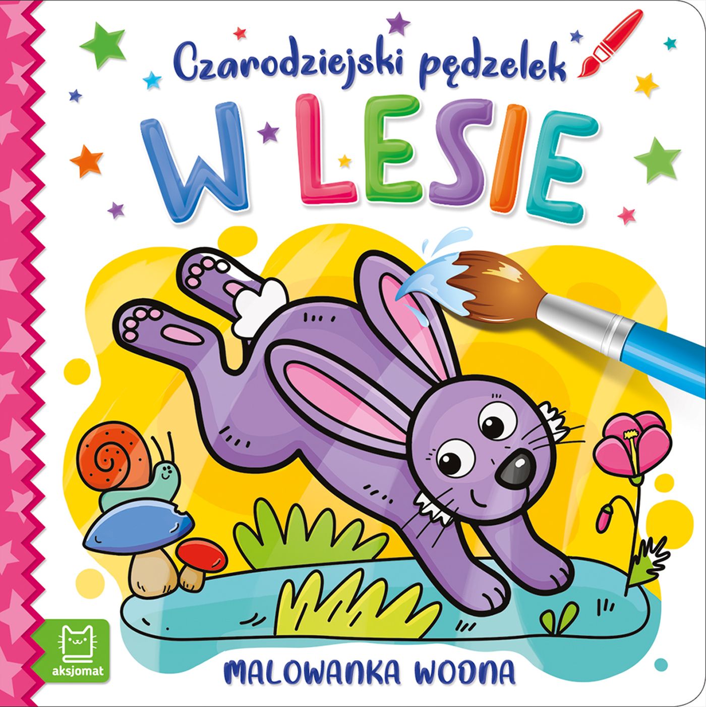 Image of W lesie. Czarodziejski pędzelek. Malowanka wodna