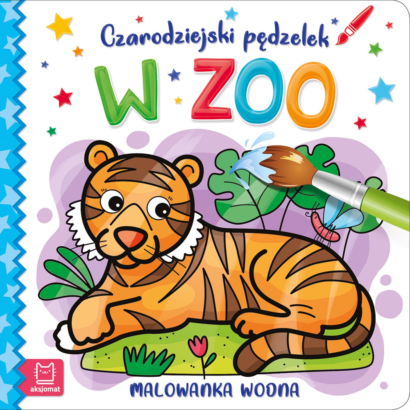 Image of W zoo. Czarodziejski pędzelek. Malowanka wodna