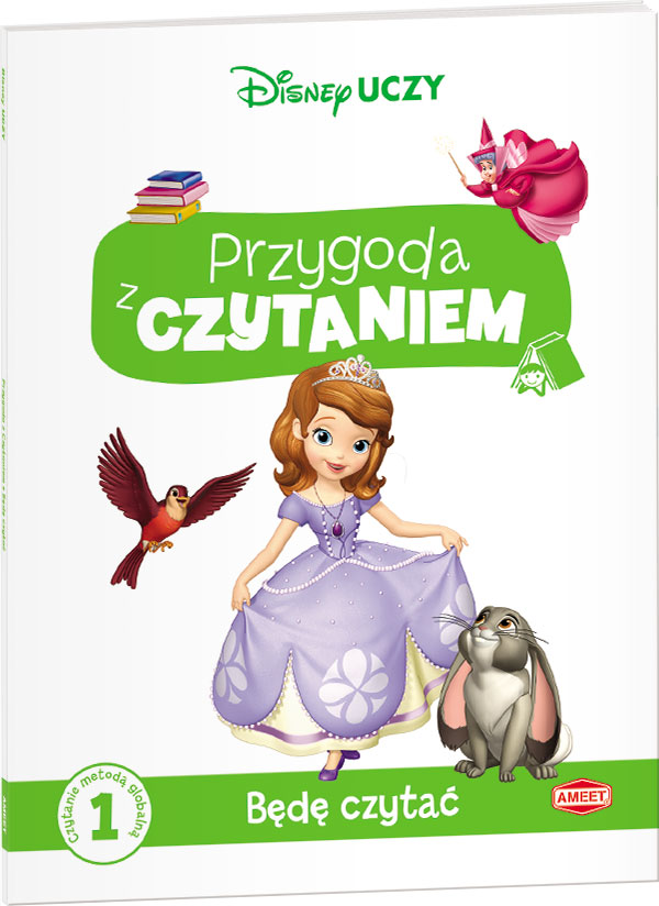 Image of Disney uczy Jej Wysokość Zosia Przygoda z czytaniem Będę czytać 1 PCG-2