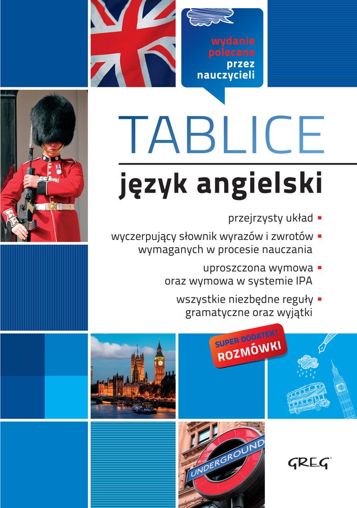 Image of Tablice język angielski