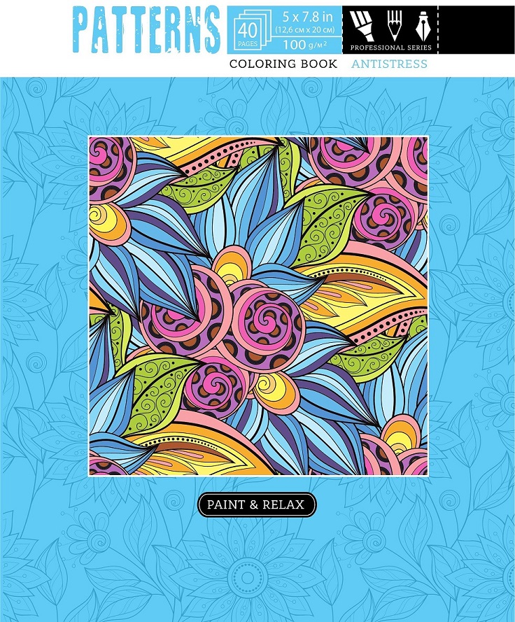Image of Kolorowanka antystresowa 126x200 20 kartek TW Patterns