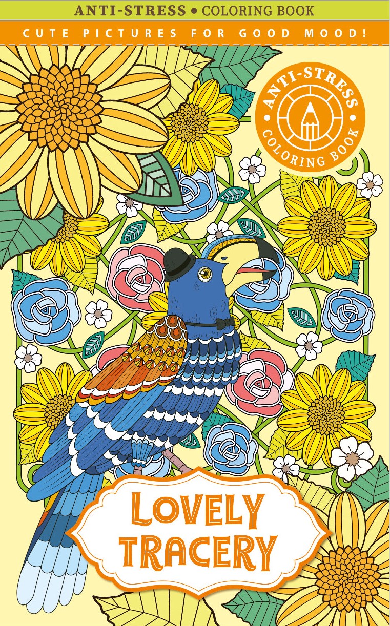 Image of Kolorowanka antystresowa 124x197 20 kartek TW Lovely tracery