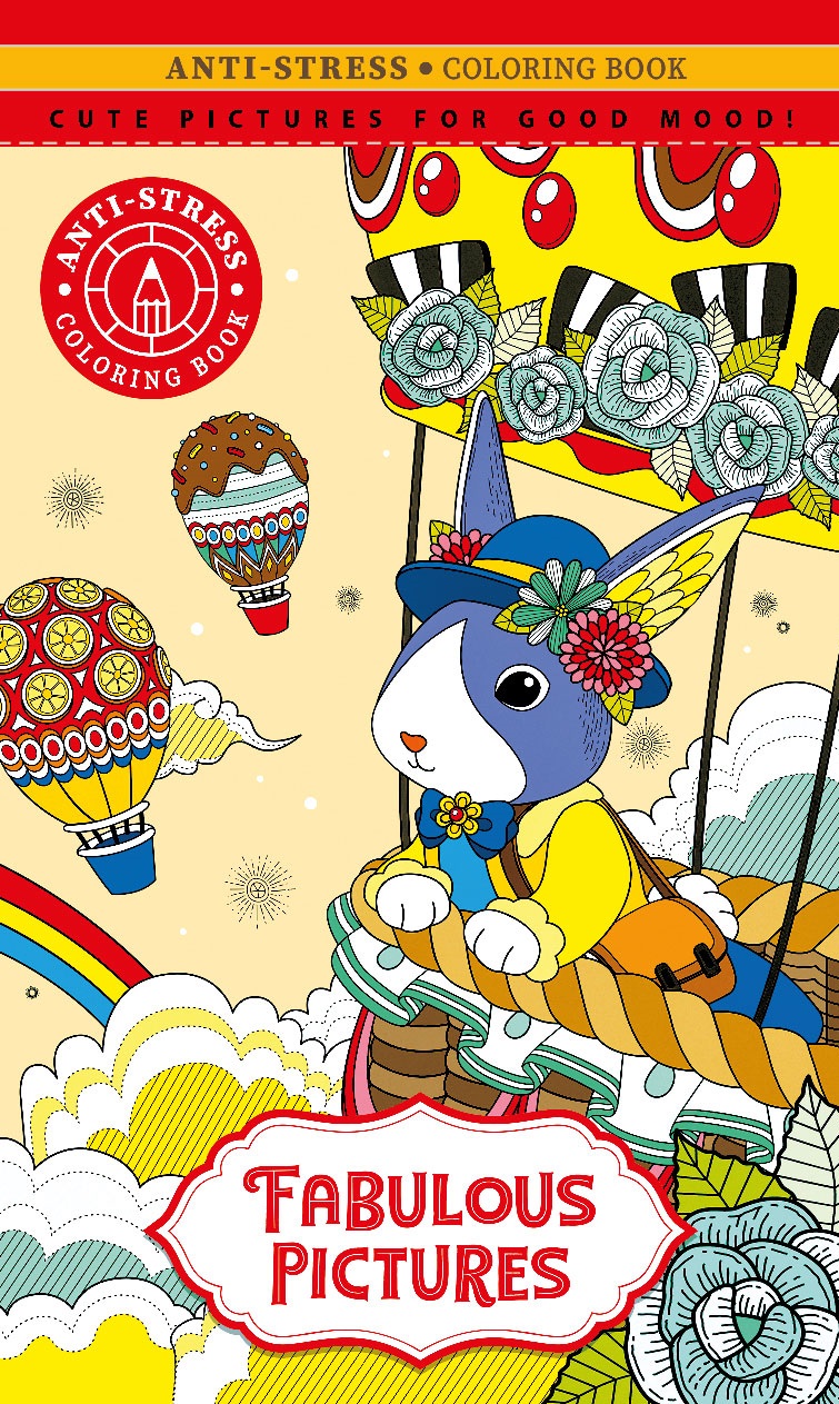 Image of Kolorowanka antystresowa 124x197 20 kartek TW Fabulous pictures