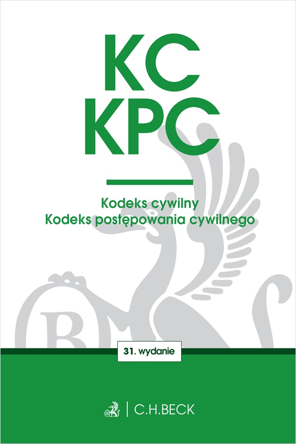 Image of KC. KPC. Kodeks cywilny. Kodeks postępowania cywilnego. Edycja Sędziowska wyd. 31