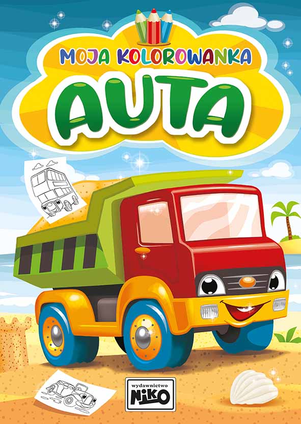 Image of Auta. Moja kolorowanka