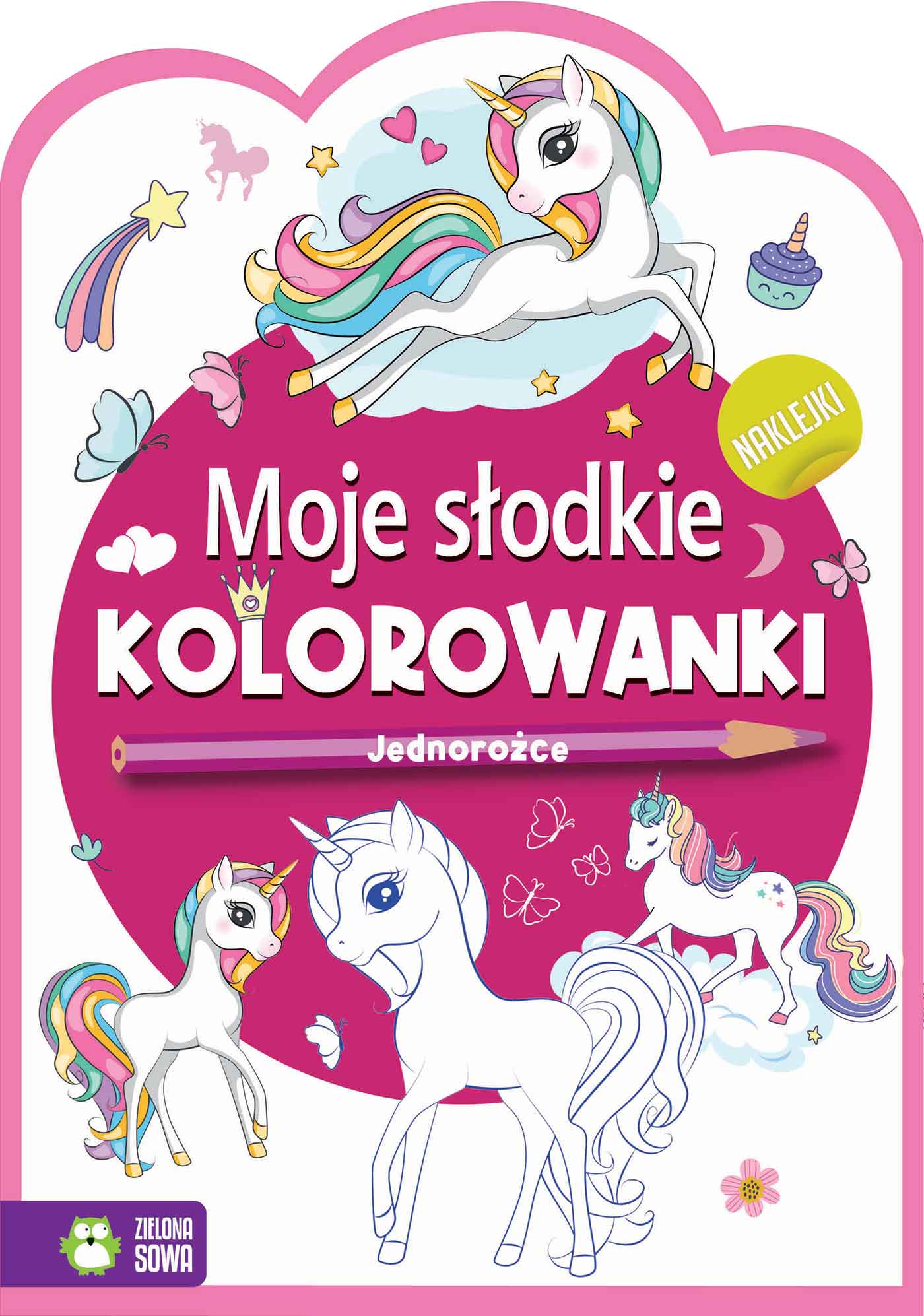 Image of Jednorożce. Moje słodkie kolorowanki