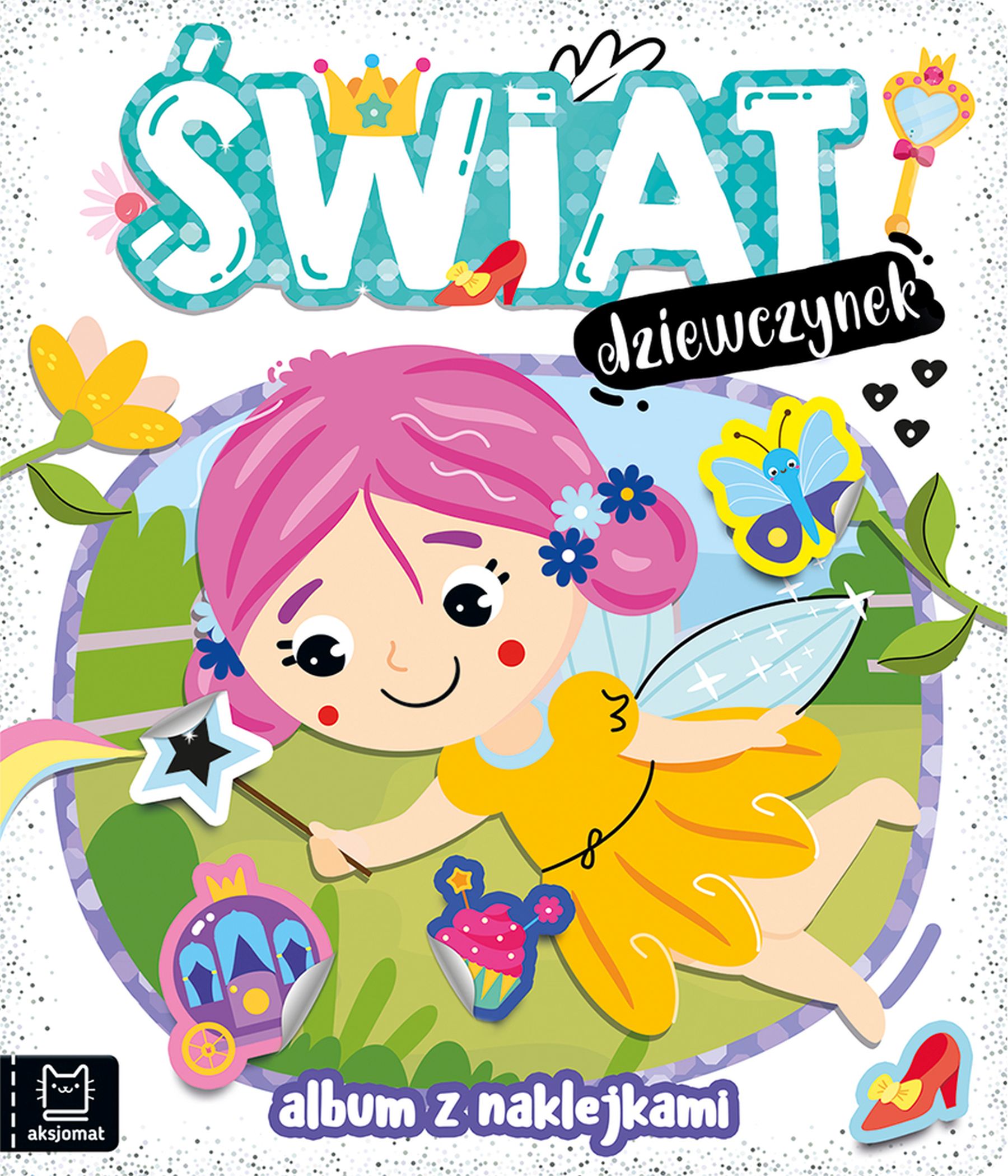 Image of Świat dziewczynek. Album z naklejkami