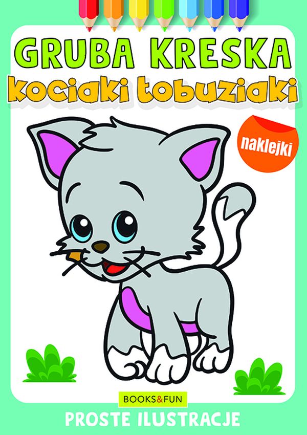 Image of Kociaki łobuziaki. Gruba kreska