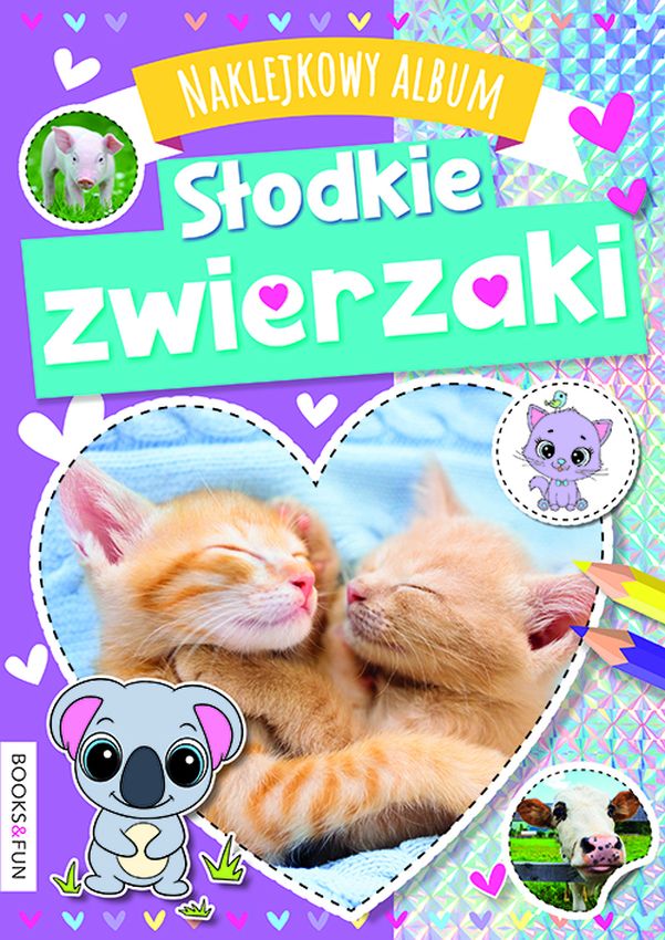 Image of Słodkie zwierzaki. Naklejkowy album