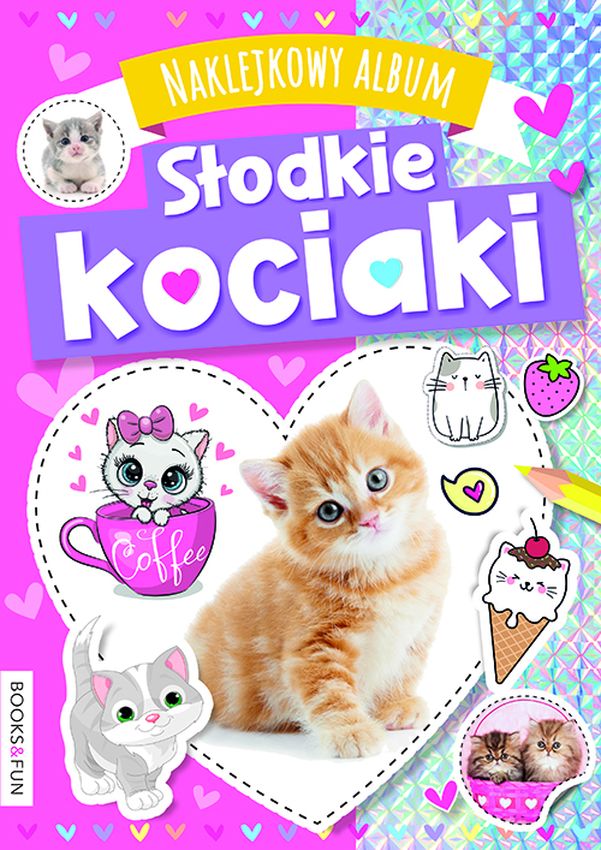 Image of Słodkie kociaki. Naklejkowy album