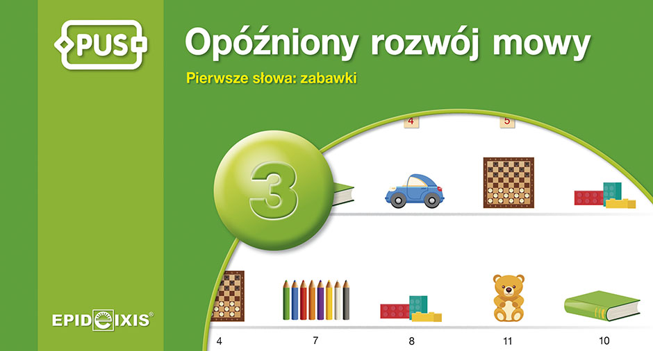 Image of PUS Opóźniony rozwój mowy 3 Pierwsze słowa: zabawki