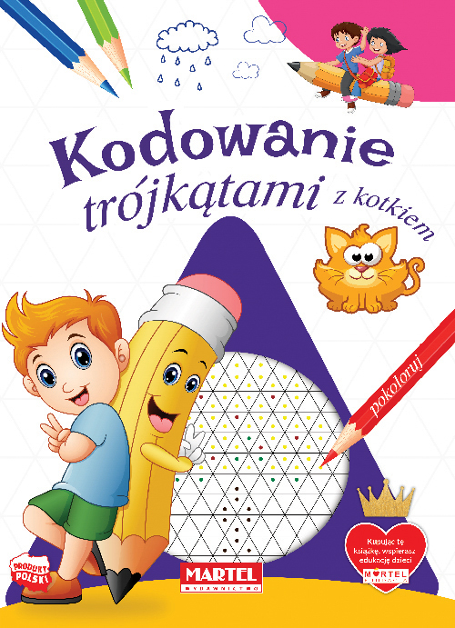 Image of Kodowanie trójkątami z kotkiem