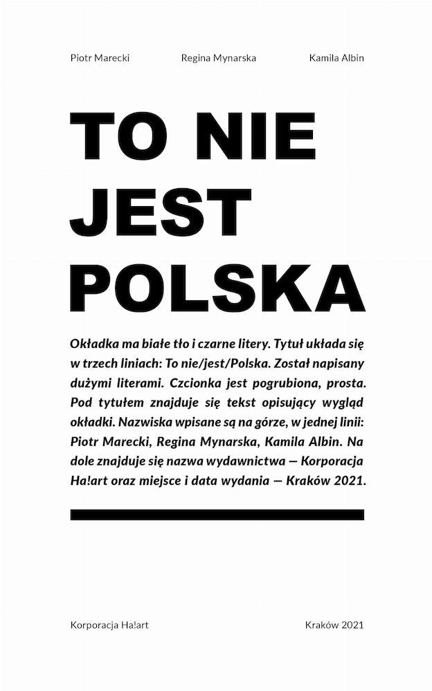 Image of To nie jest Polska