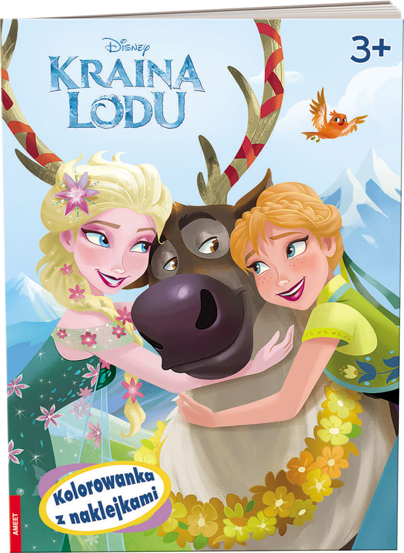 Image of Kraina lodu Kolorowanka z naklejkami NA-9118
