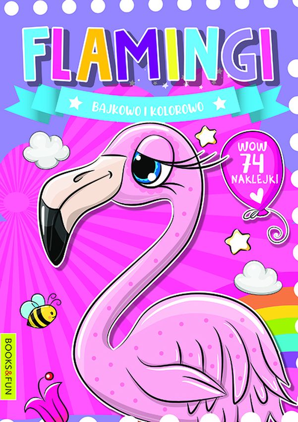 Image of Flamingi. Bajkowo kolorowo