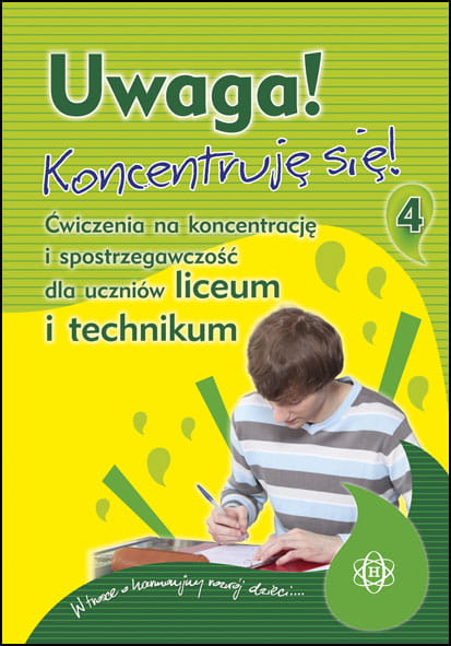 Image of Uwaga koncentruję się część 4 ćwiczenia na koncentrację i spostrzegawczość dla uczniów liceum i technikum